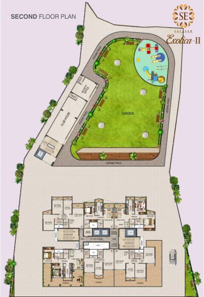  exotica Exotica II Cluster Plan For 2nd Floor