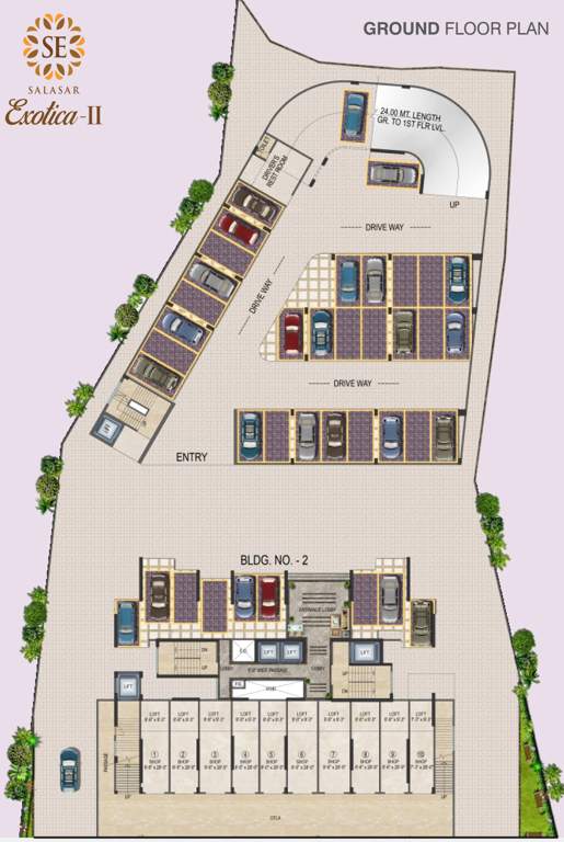  exotica Exotica II Cluster Plan For Ground Floor