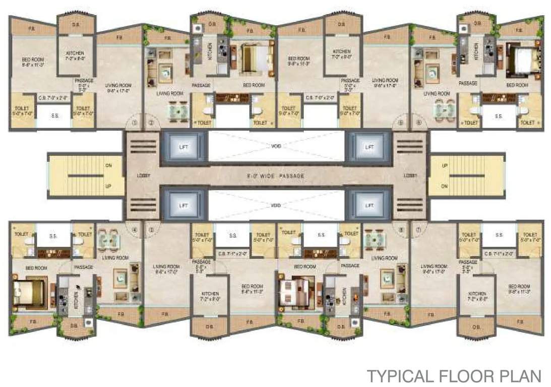  exotica Exotica Typical Cluster Plan