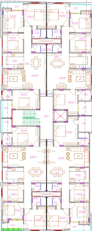  shree krishna heights Shree Krishna Heights Cluster Plan For Ground Floor