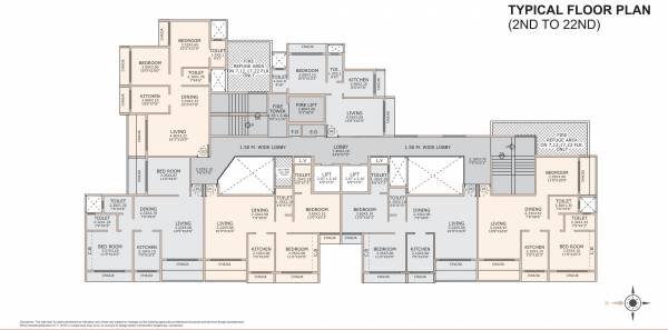 galaxy Galaxy Cluster Plan from 2nd to 22th Floor