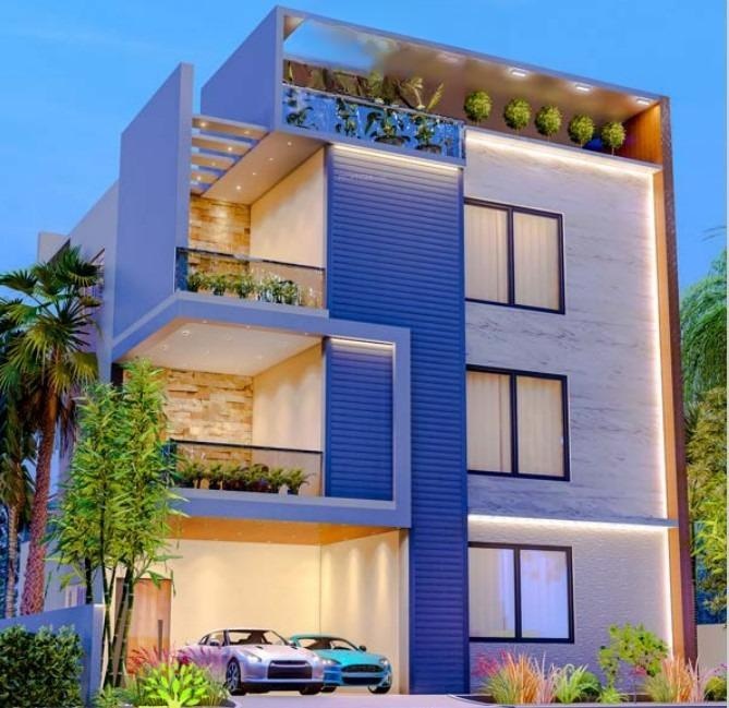  the garden view villas Elevation