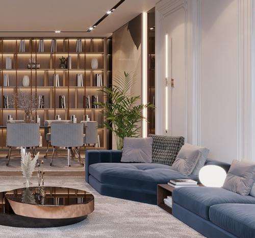  the-garden-view-villas Living Area