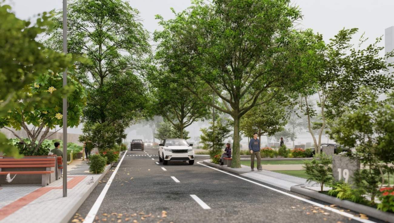  kosmos terra Internal Roads & Footpaths