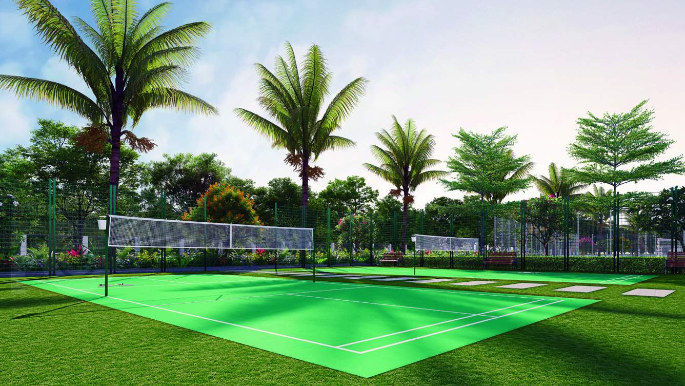  city residential layout plan Badminton Court