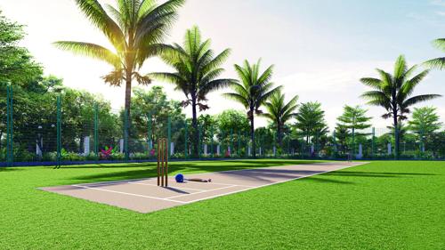 Cricket Pitch city-residential-layout-plan Cricket Pitch