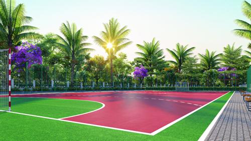 Football Field city-residential-layout-plan Football Field