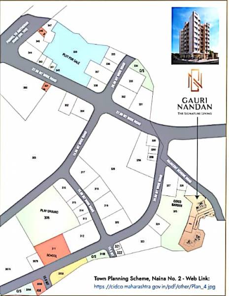  gauri-nandan Location Plan