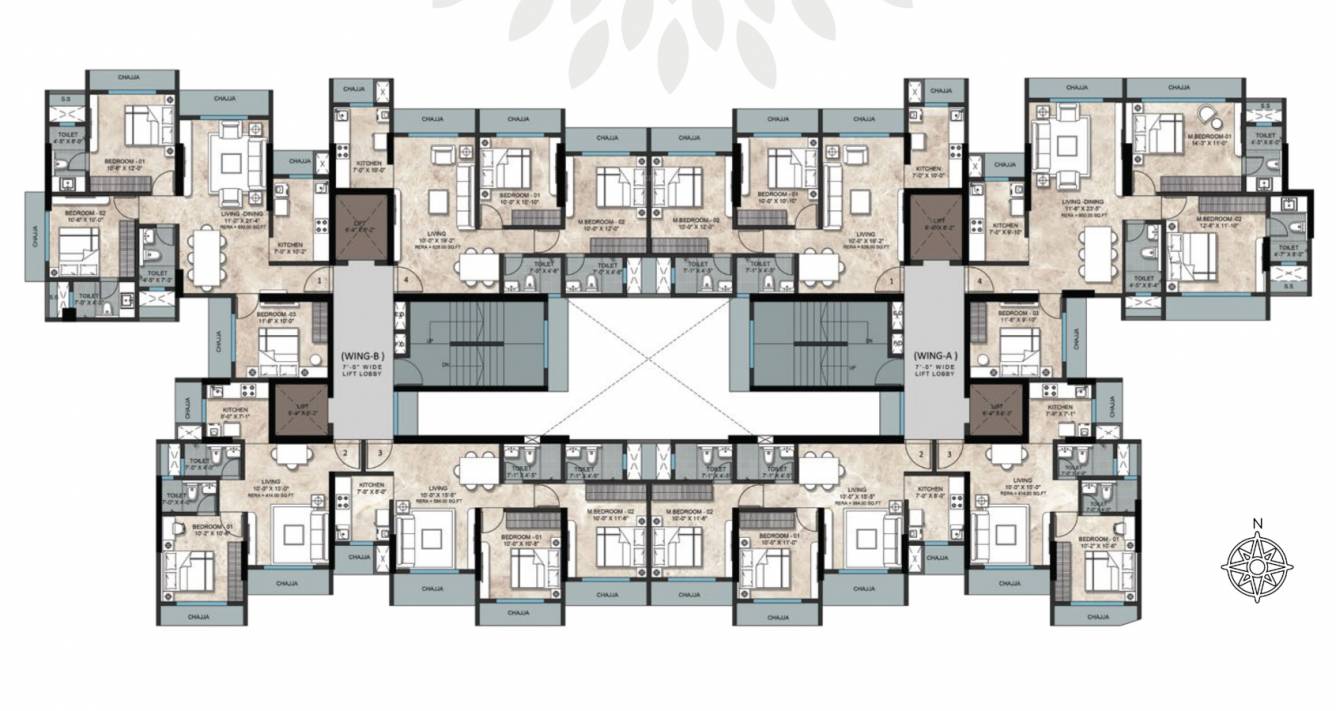  aspire Wing A Cluster Plan