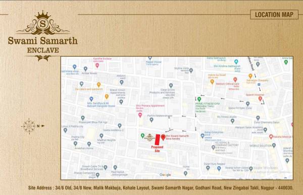 Location Plan swami-samarth-enclave Location Plan