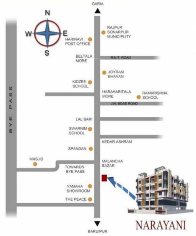  narayani Location Plan