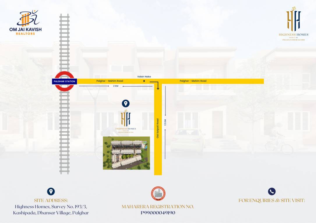  highness homes Location Plan