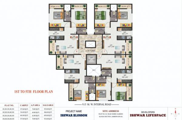  blossom Ishwar Blossom Cluster Plan