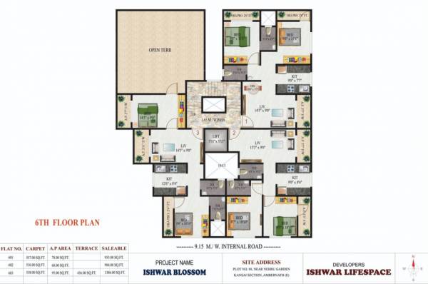  blossom Ishwar Blossom Cluster Plan