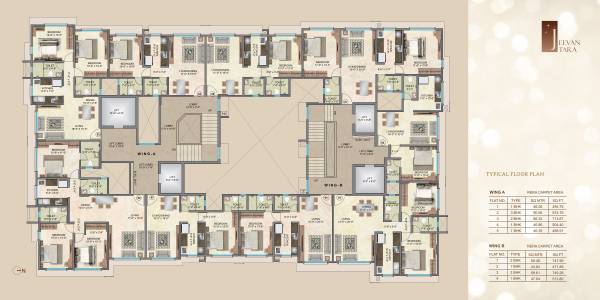  jeevan-tara-chs-ltd A Wing And B Wing Cluster Plan