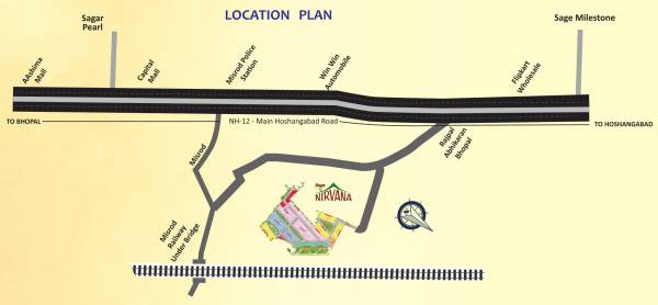  sage-nirvana-phase-i Location Plan