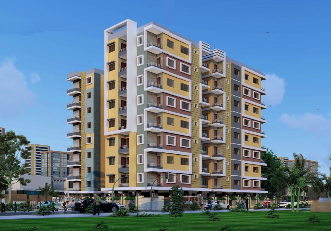 Elevation  kalpotoru residency Elevation