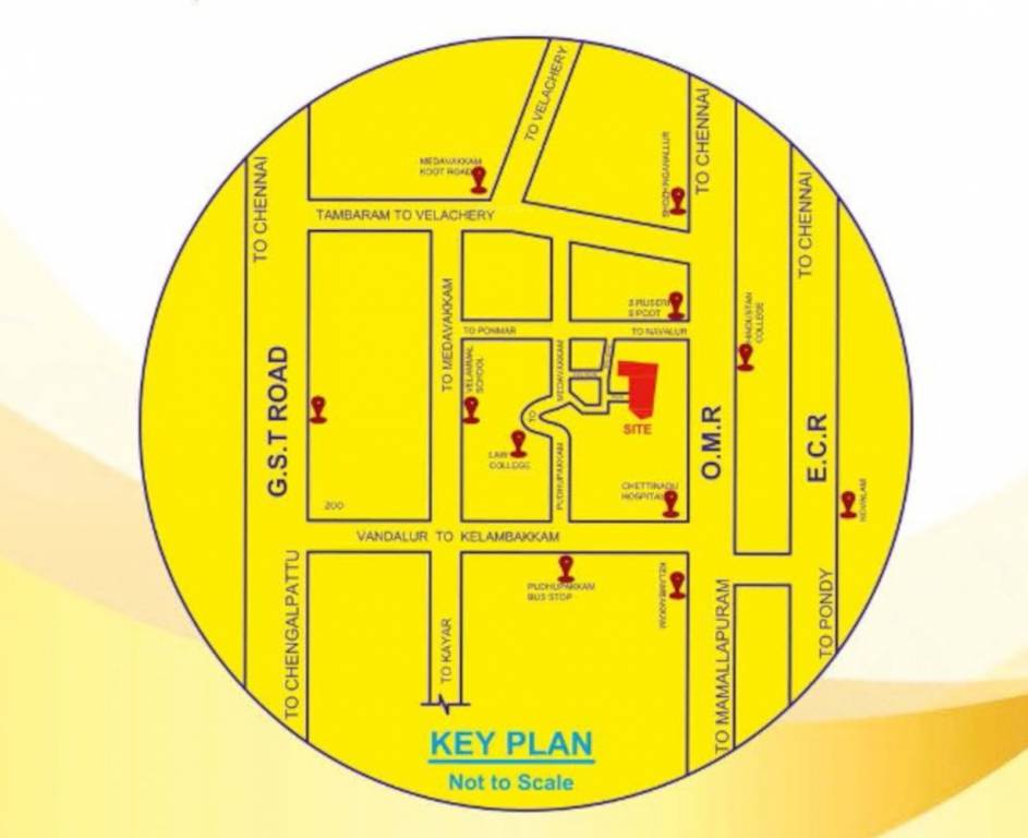  ndk castle Location Plan