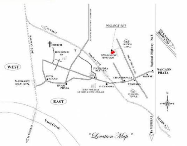  siddhivinayak-apartment Location Plan
