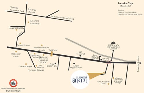  saptasajai-aangan-phase-ii Location Plan