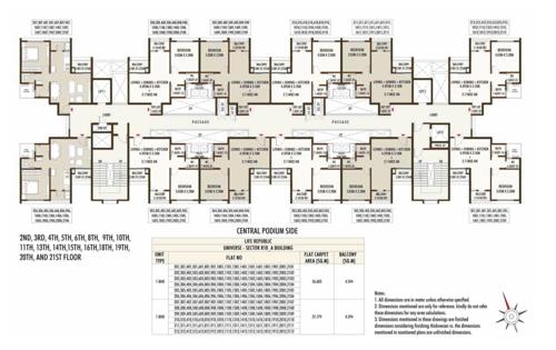  life-republic-sector-r10-10th-avenue-universe-phase-v Building E Cluster Plan