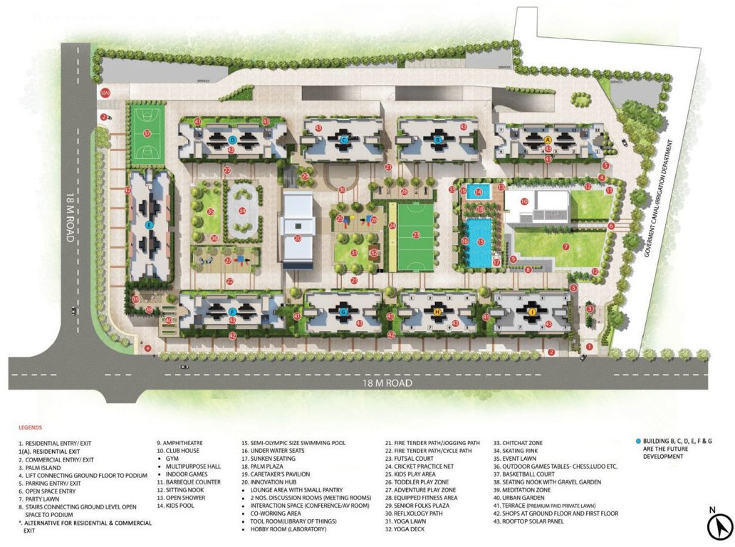 life republic sector r10 10th avenue universe phase v Master Plan