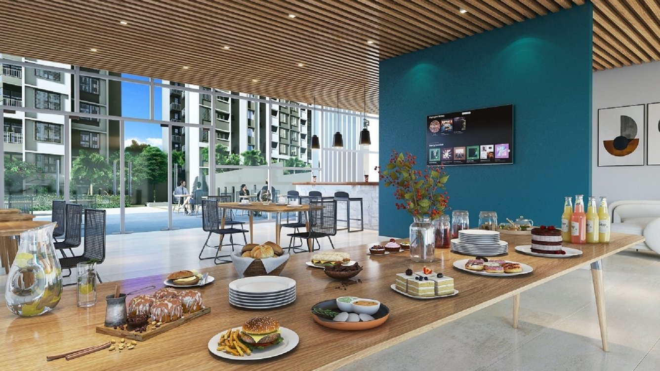 life republic sector r10 10th avenue universe phase v Cafeteria