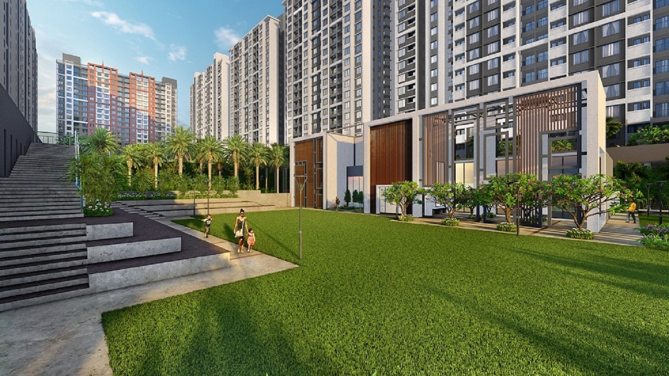 life republic sector r10 10th avenue universe phase v Landscape Garden and Tree Planting