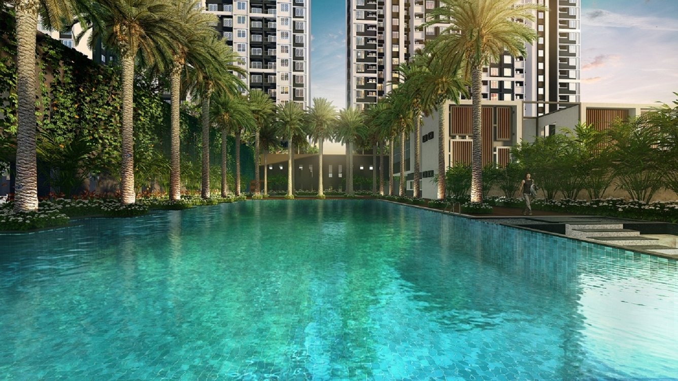 life republic sector r10 10th avenue universe phase v Swimming Pool