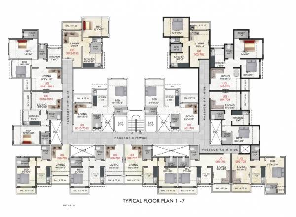  vastu-heritage A1 Cluster Plan