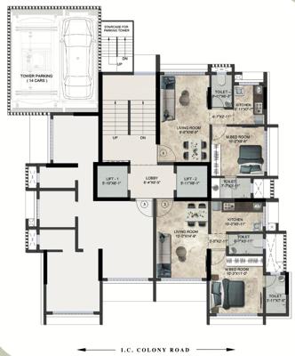  glory-apartments Glory Apartments Cluster Plan
