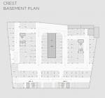  ultima-crest Tower A & B & C & D Basement Floor Cluster Plan