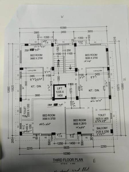  pristha-apartment Block A Cluster Plan