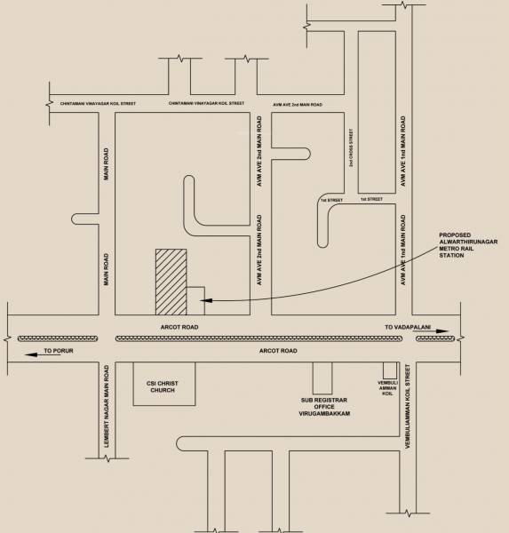  metro-heights Location Plan