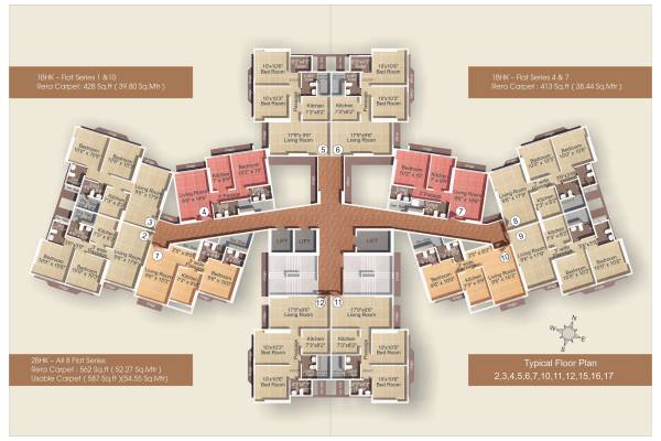  sumeet-elite Sumeet Elite Cluster Plan