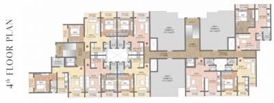  kalyan-aashiyana 4th Floor Wing A Cluster Plan