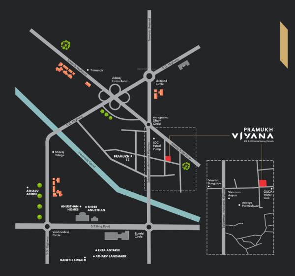  pramukh-viyana Location Plan