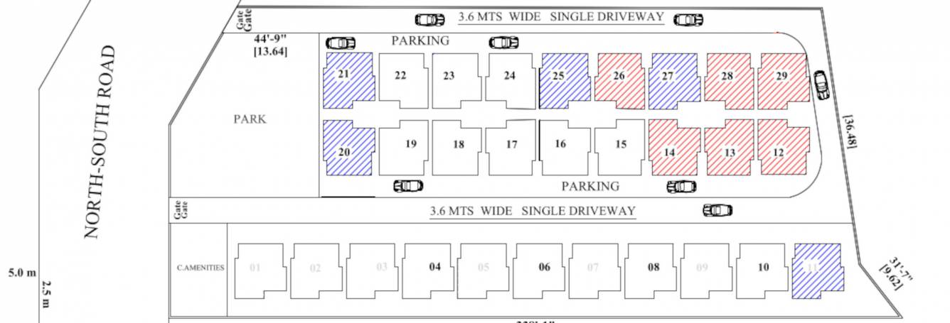 emarahs the hillside Layout Plan