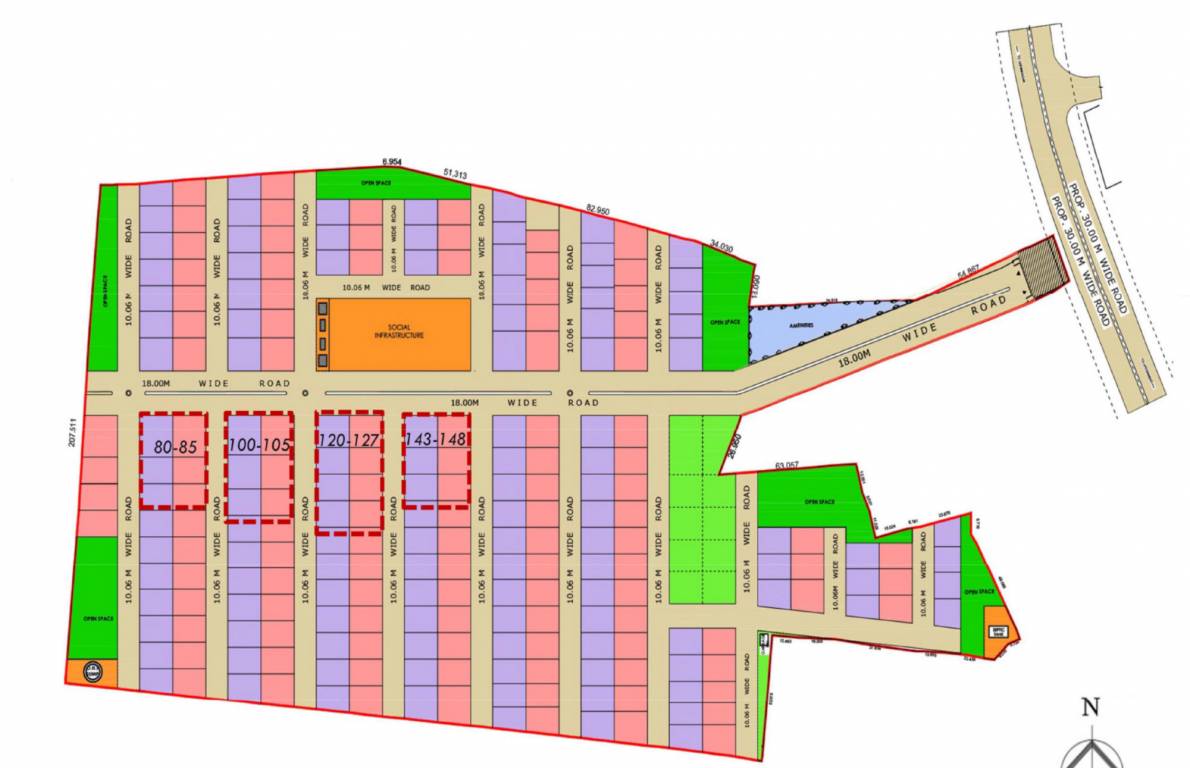  lake breeze seshadri Master Plan
