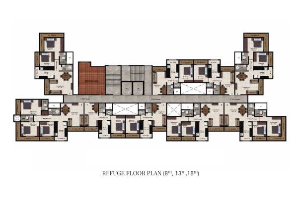 ashtami Ashtami Cluster Plan For 8th, 13th & 18 Floor