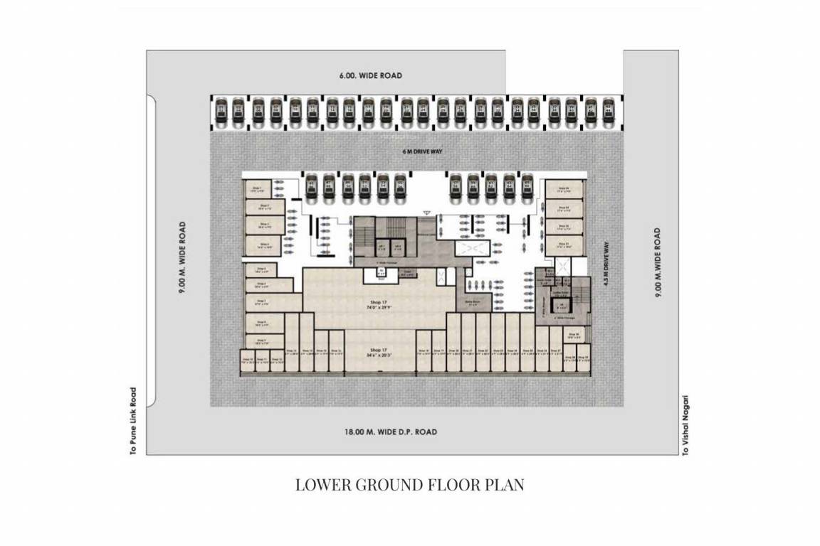  ashtami Ashtami Cluster Plan For Lower Ground Floor