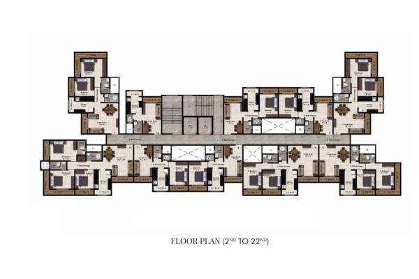  ashtami Ashtami Cluster Plan From 2nd To 22th Floor