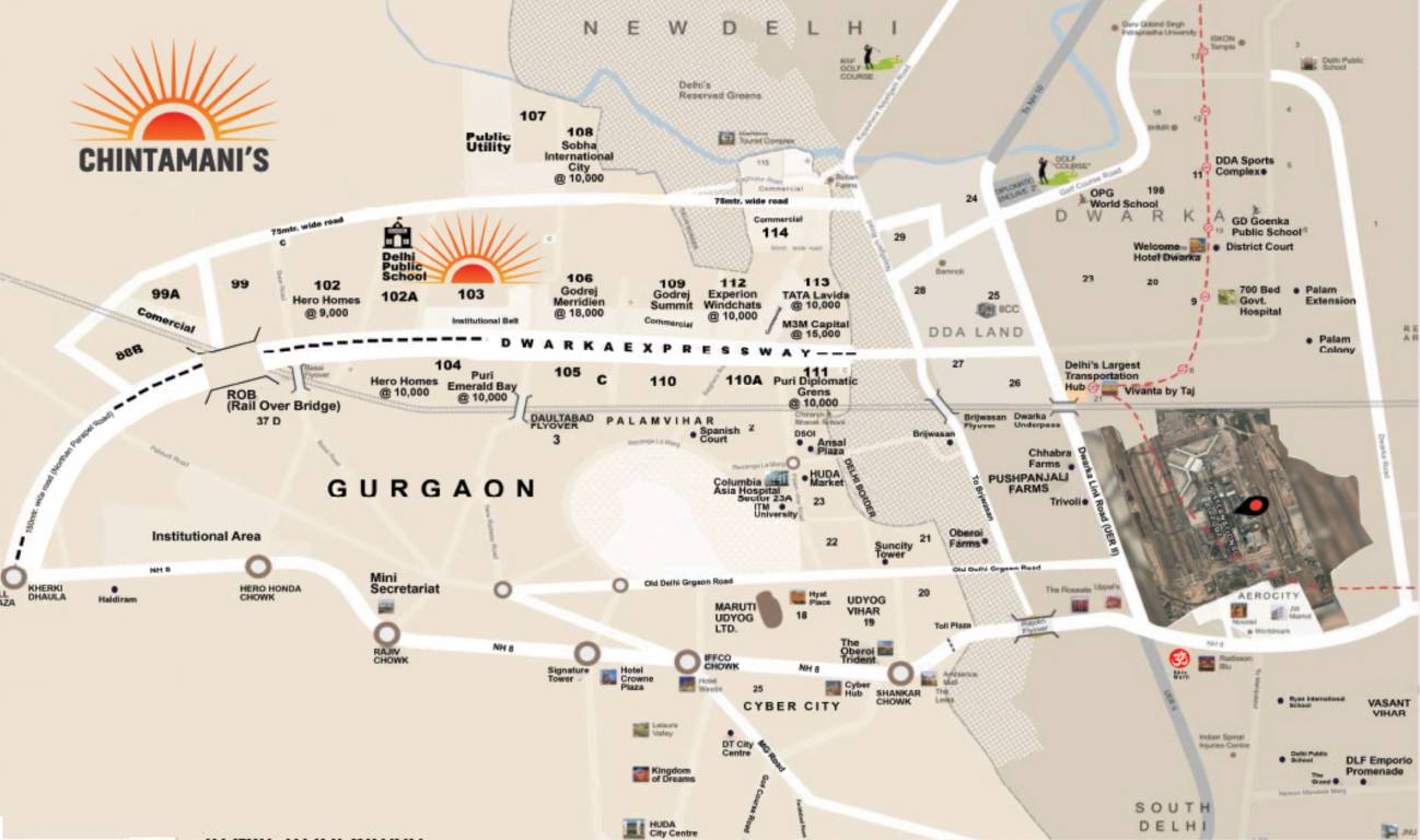  chintamani Location Plan