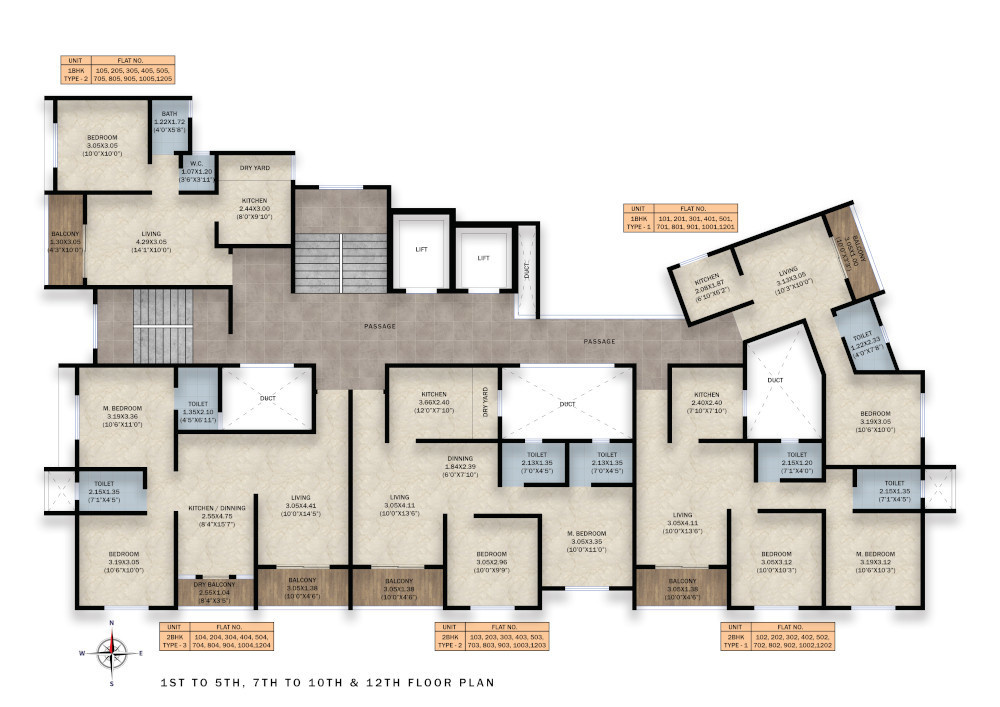  midtown one Midtown One Cluster Plan