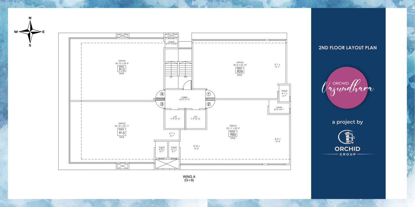  vasundhara Wing B Cluster Plan