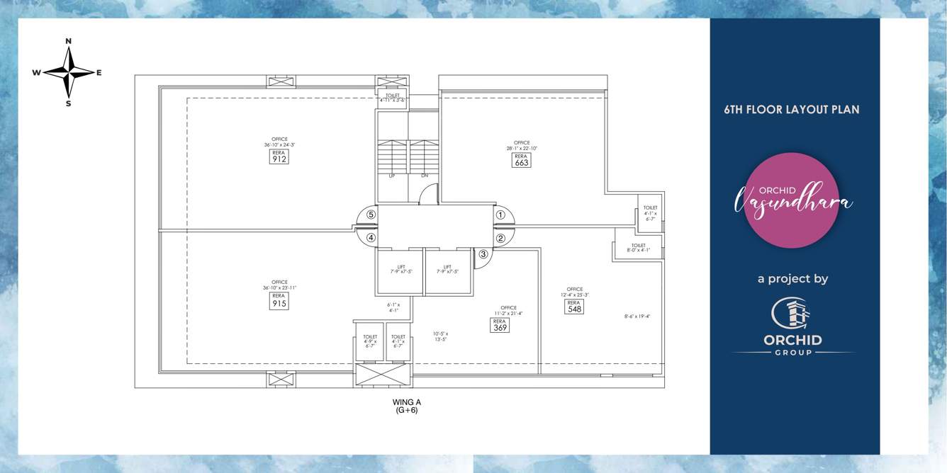  vasundhara Wing B Cluster Plan