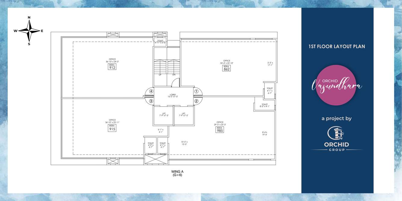  vasundhara Wing B Cluster Plan