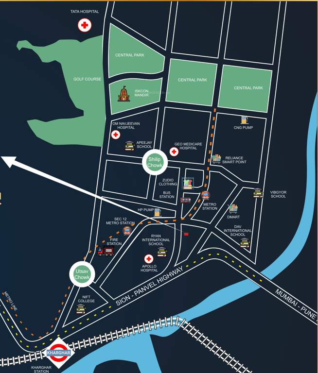  palladium Location Plan