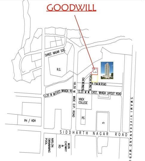 siddharth-nagar-goodwill-chsl Location Plan