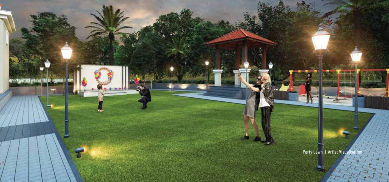  skyways vrundavan d Landscape Garden and Tree Planting